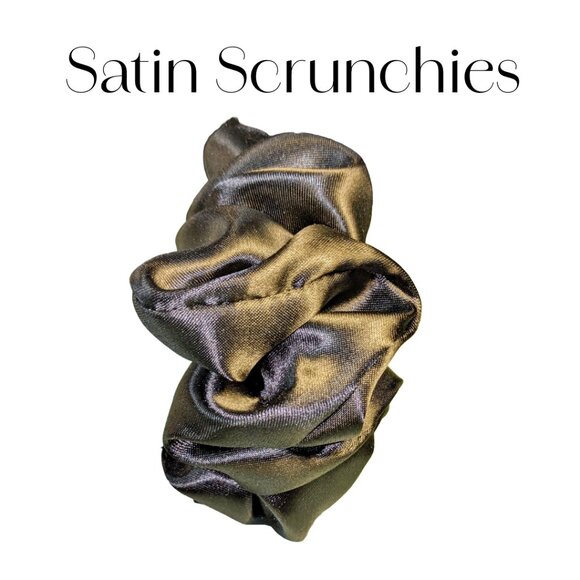 Satin scrunchie hand crafted starting at $4 - Picture 4 of 5